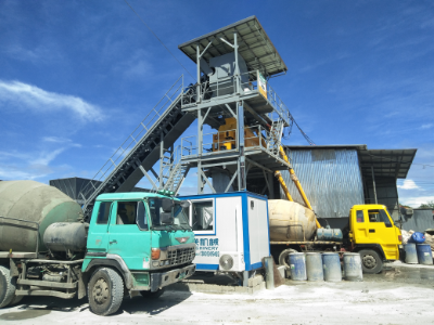 бетоносмесительная установка hzs90 в Филиппинах